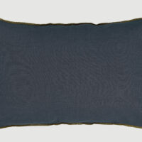 Nappe / Plaid Lin couleur Néro (NOIR) h250 x 160 cm - Thumbnail Image 2