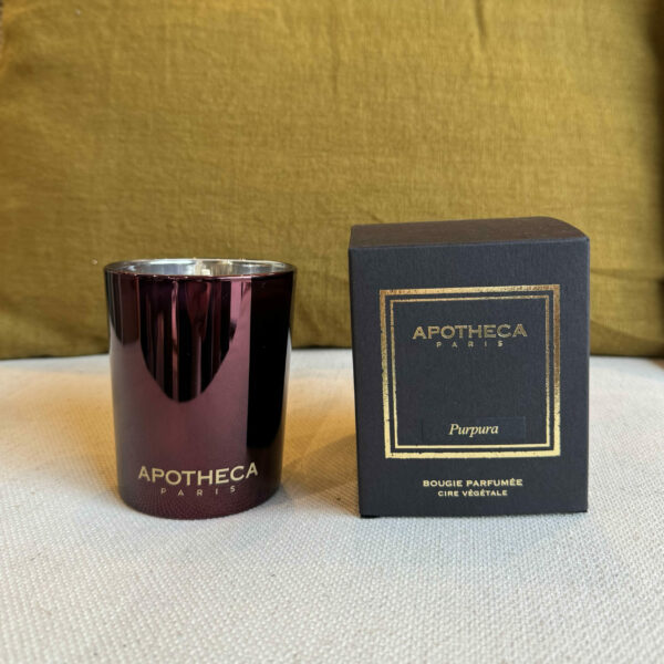 BOUGIE PREMIUM VEGETALE PURPURA (Figue) BOUGIE PREMIUM VEGETALE PURPURA (Figue)