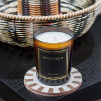 bougie en verre senteur TUBEROSA Apotheca Paris