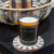 Bougie parfumée TUBEROSA en verre ambré et étui noir